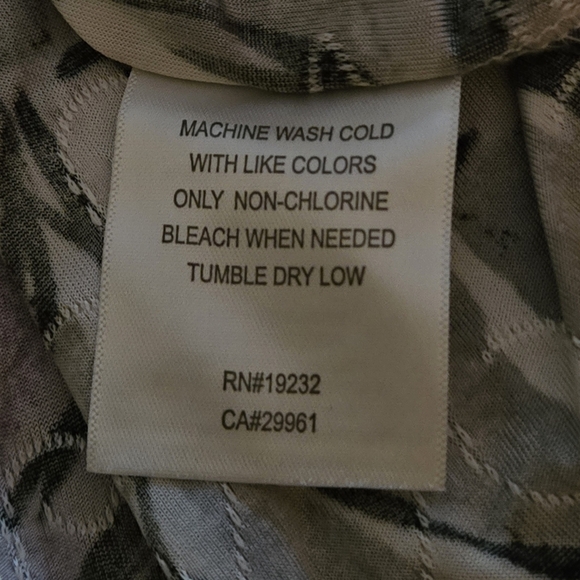 Alfred Dunner Top Purple Beaded Floral 3/4 Sleeve Blouse Stretch Women's L - Picture 9 of 12